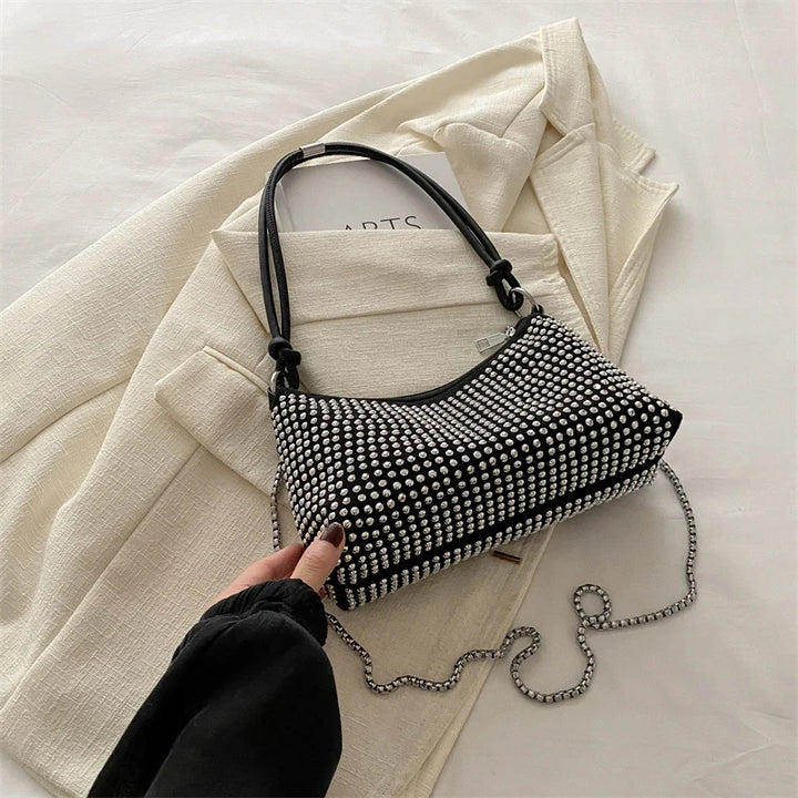 Midnight Crystal Crossbody