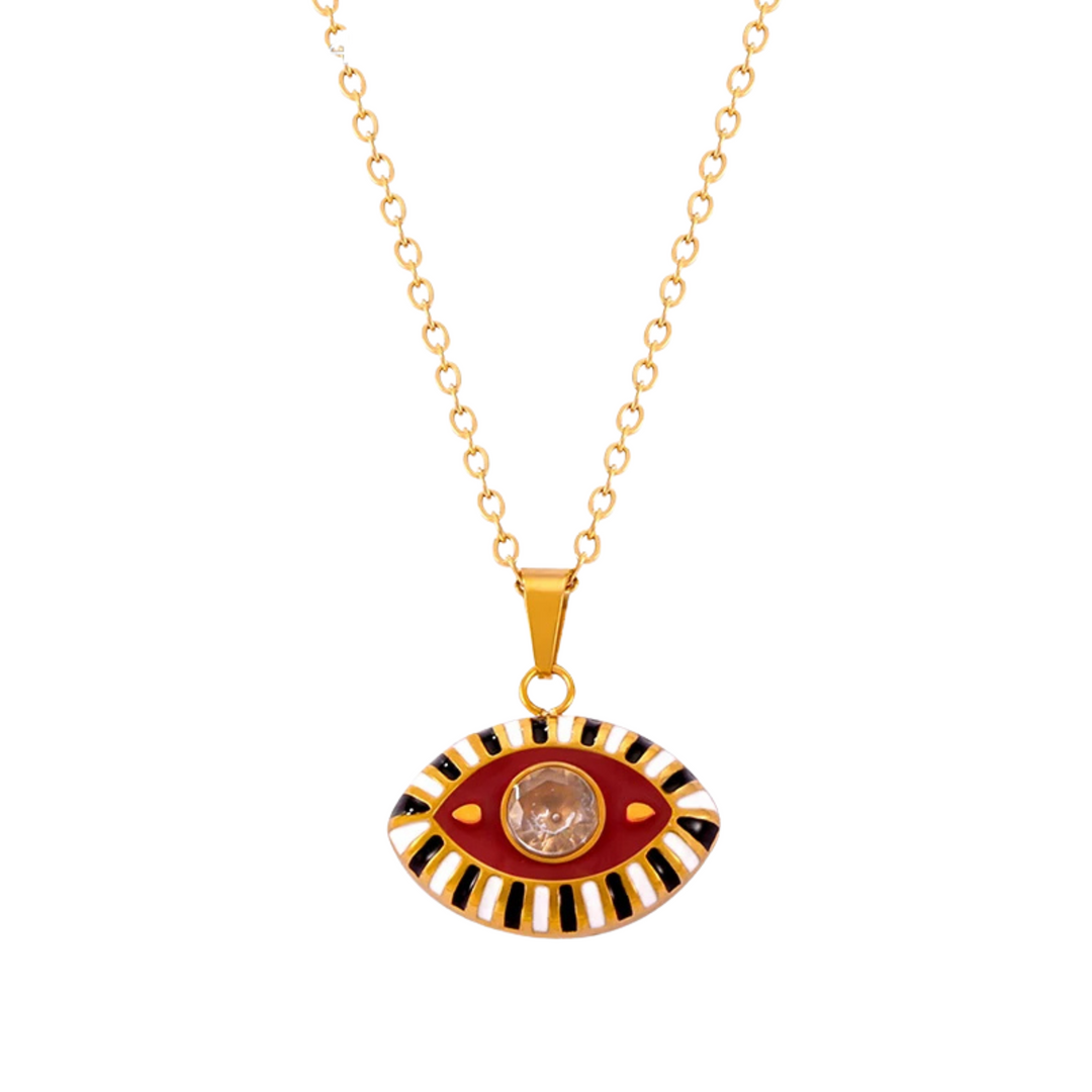 Alchemy Evil Eye Charm Necklace