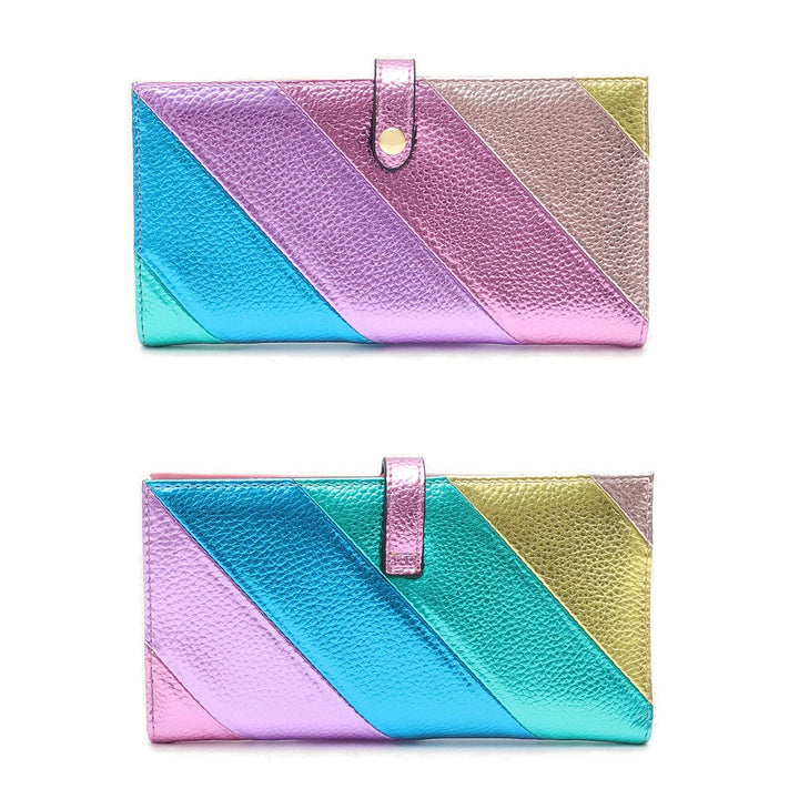 Aurora Gleam Striped Wallet
