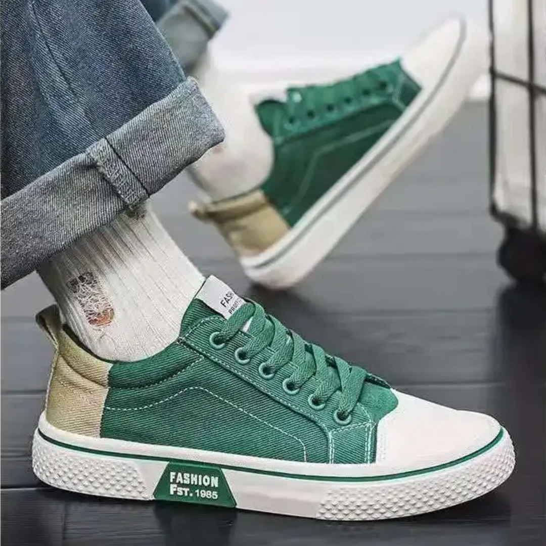 District Low-Top Canvas Sneaker