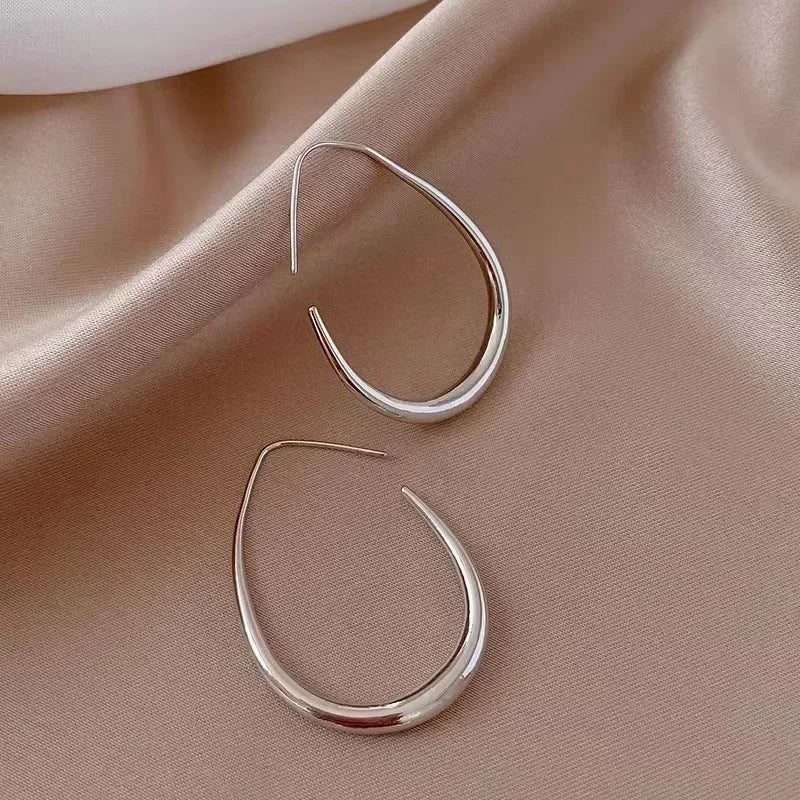 Vera Teardrop Hoop Earrings