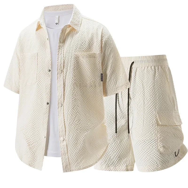 Waffle Knit Utility Set