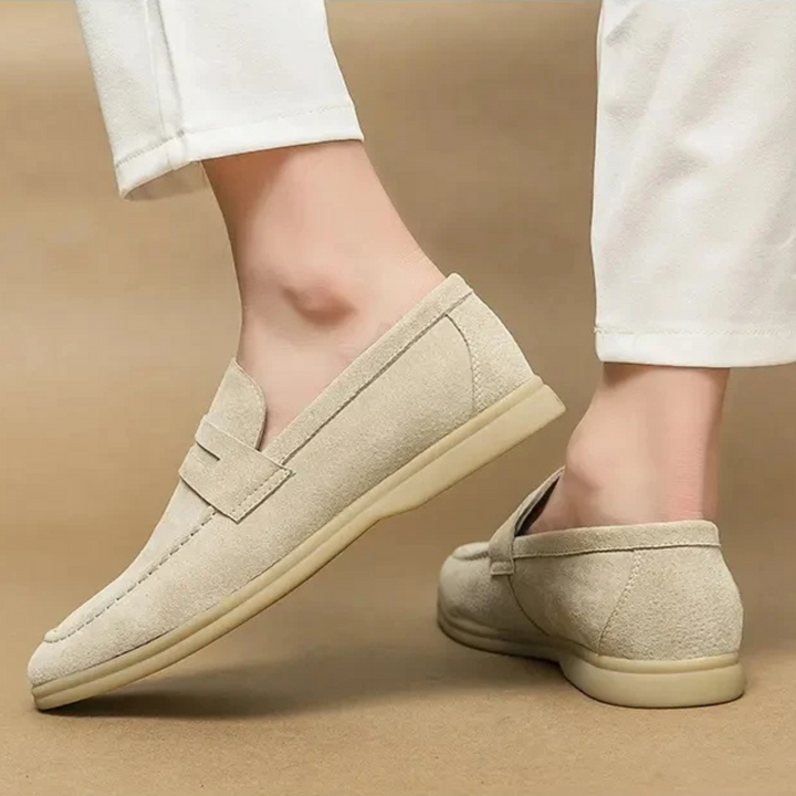 Sterling Suede Penny Loafer