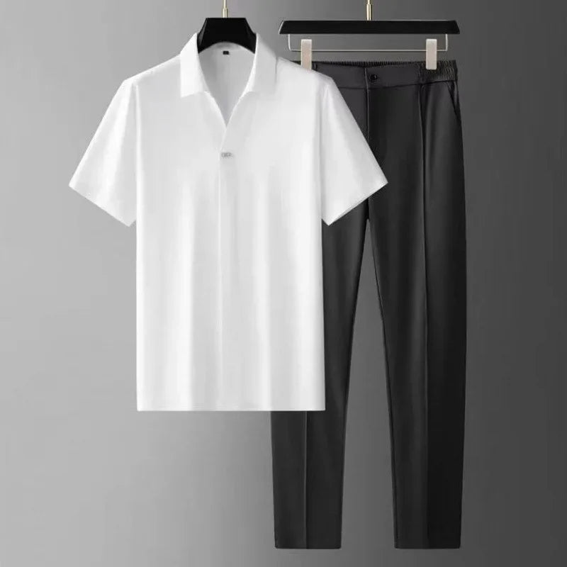 Bravari Polo & Trouser Set
