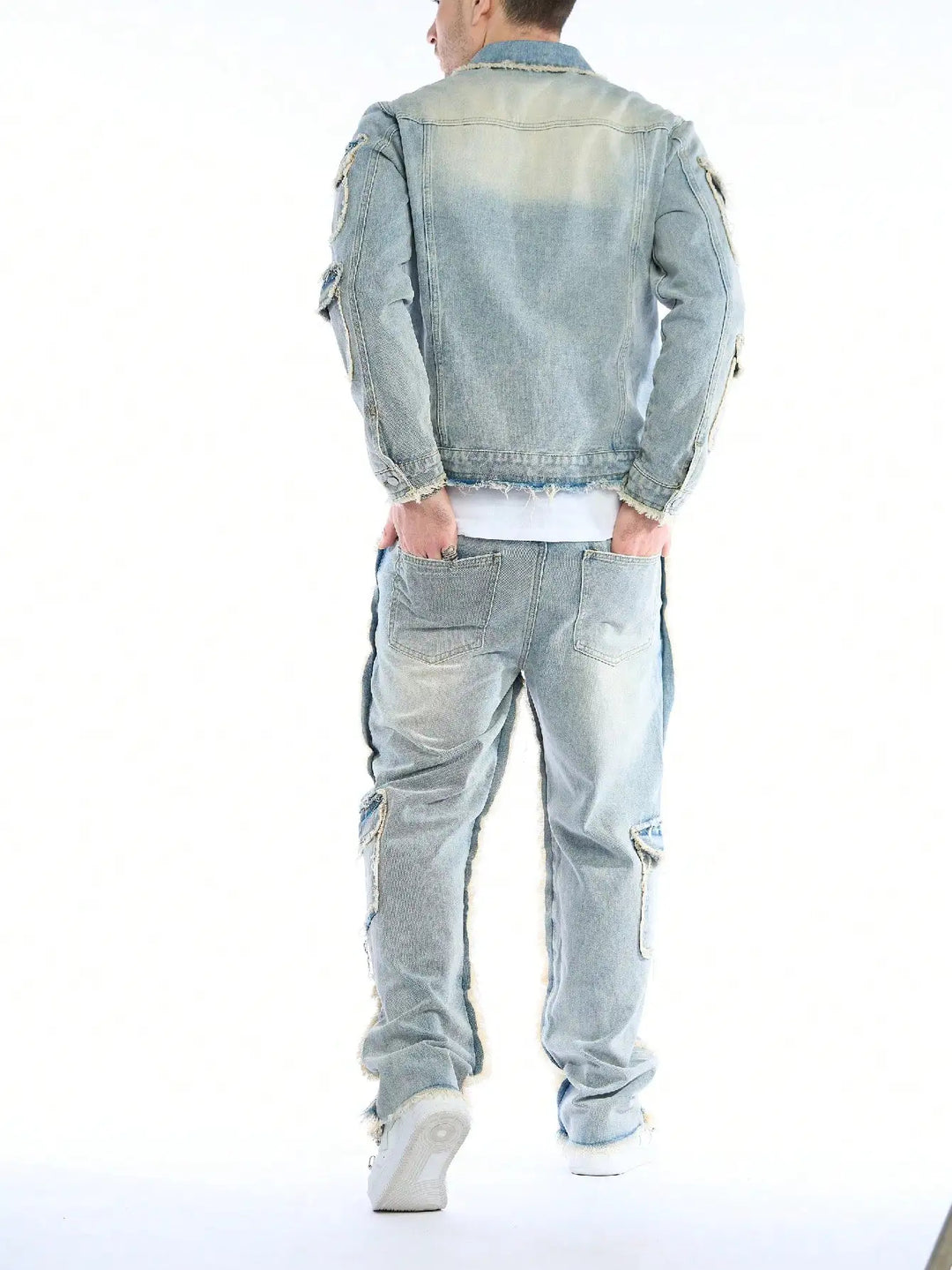 Vanguard Distressed Denim Set