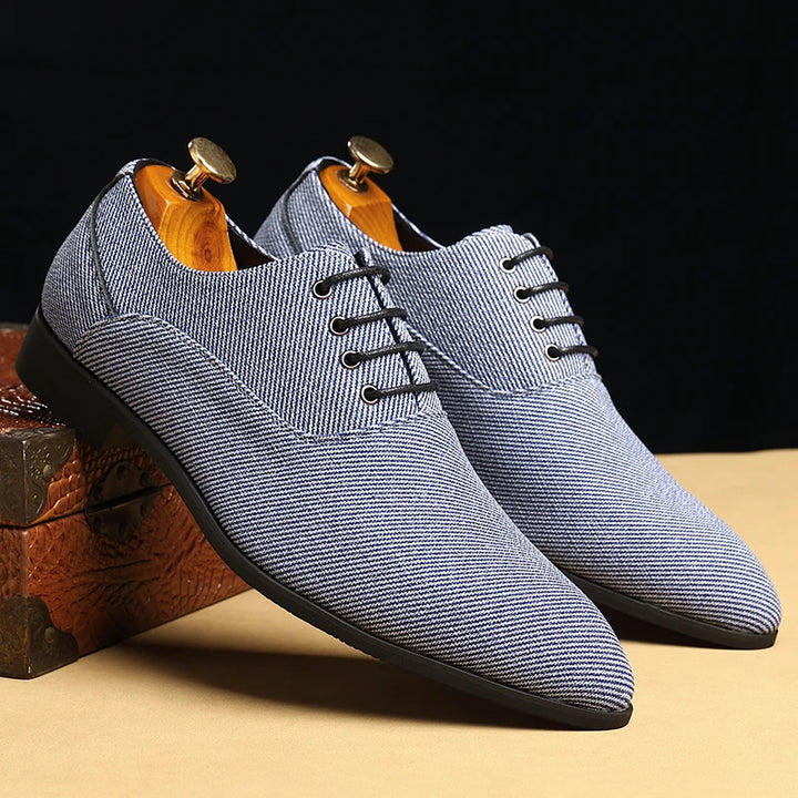 Gentry Woven Canvas Oxford