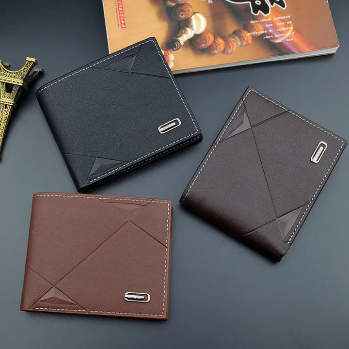 Helix Signature Leather Wallet