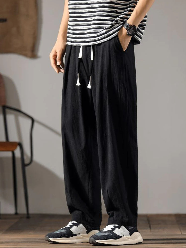 District Relaxed Linen Trouser