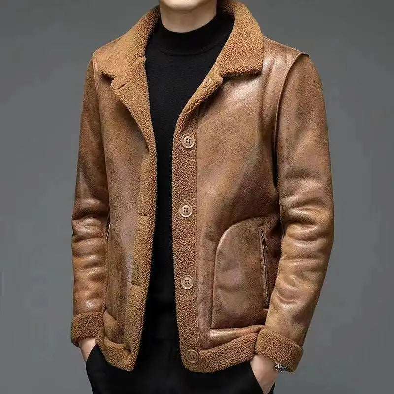 Alford Reversible Plush Coat