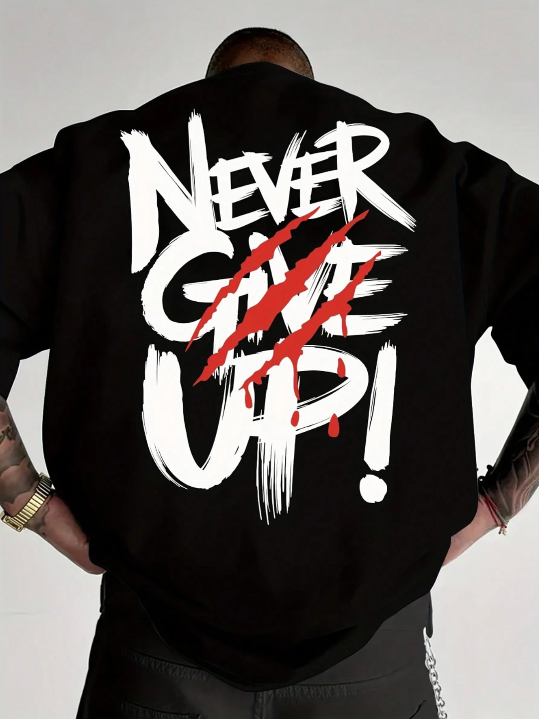 Never Give Up Tee
