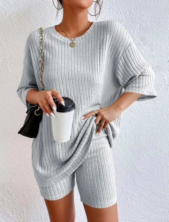 Sunday Ribbed Lounge Set