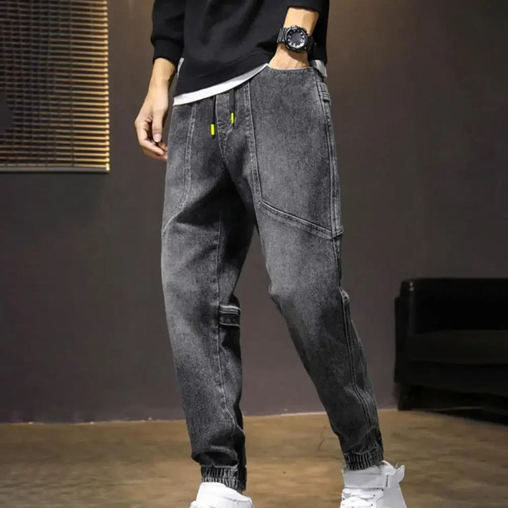 Claw Tapered Denim Jogger