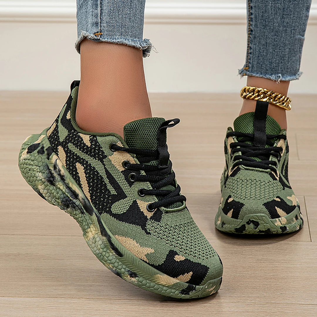 Terrain Camo Sneakers