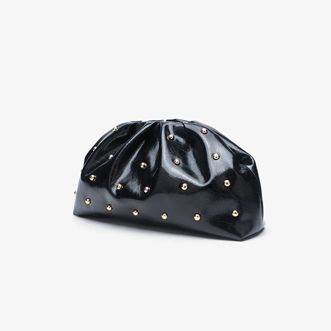 Valentina Studded Clutch Bag