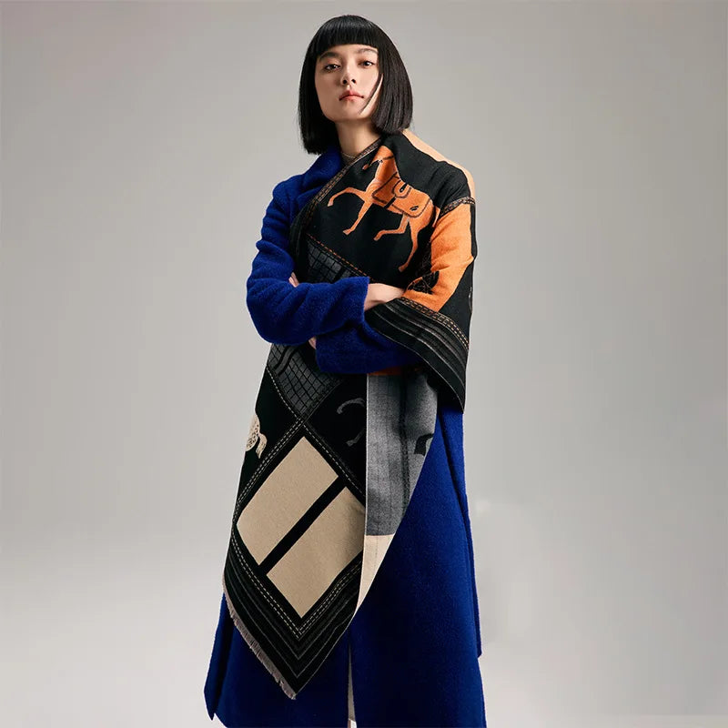 Cavalier Cashmere Scarf