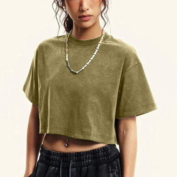 Haze Crop Tee
