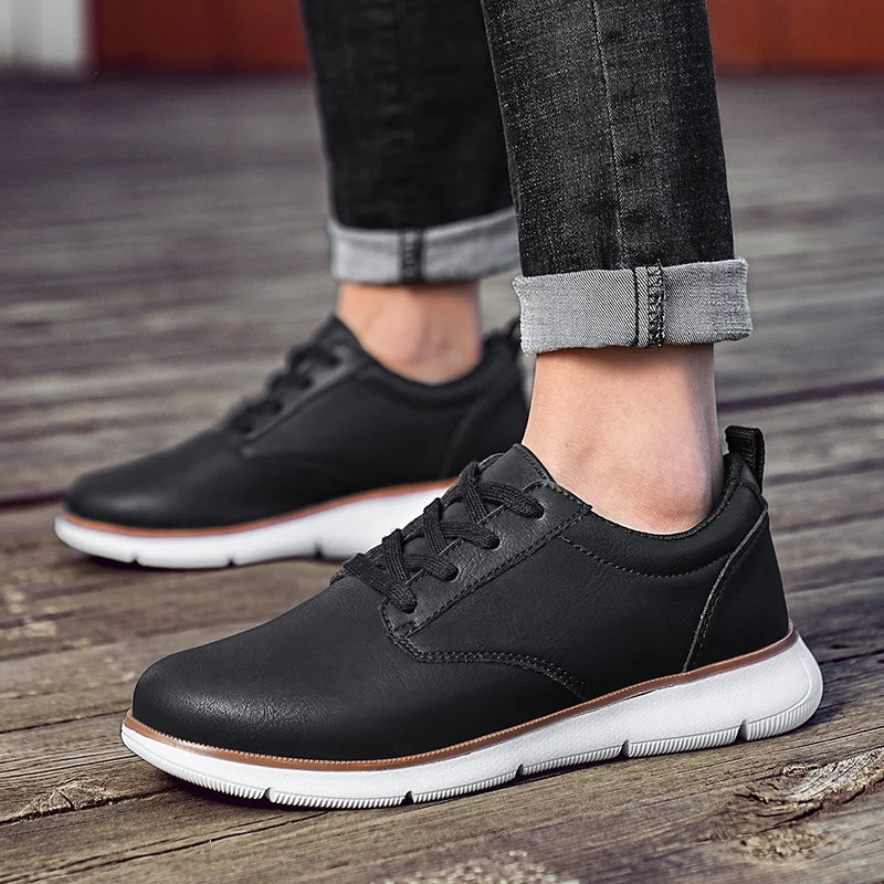 Essential Low-Top Leather Sneaker