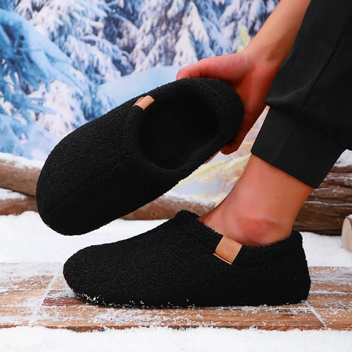 Alpine Teddy Fleece Slides