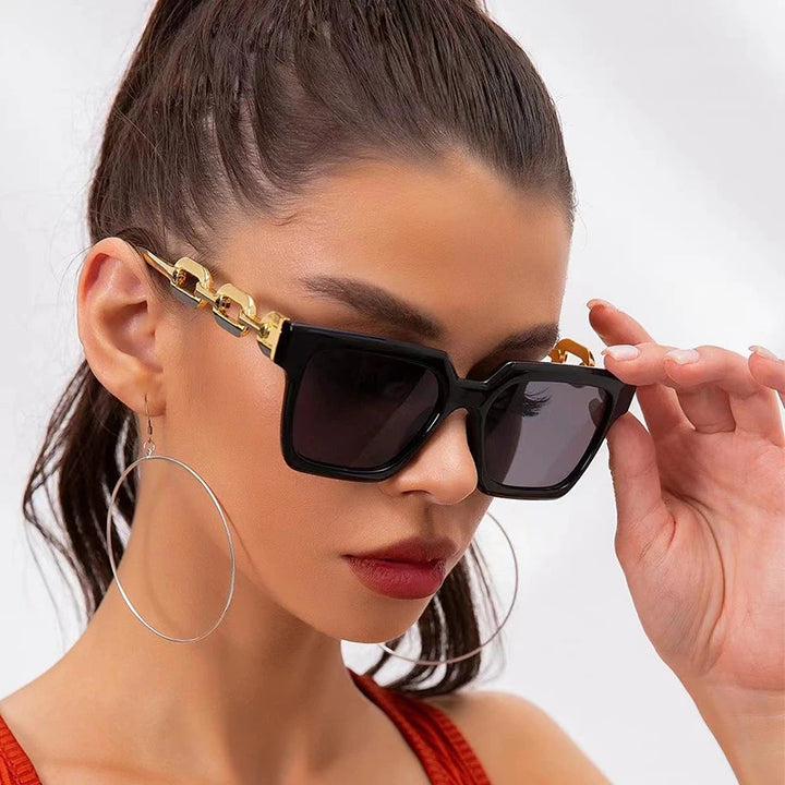 Lenoir Chain Link Sunglasses