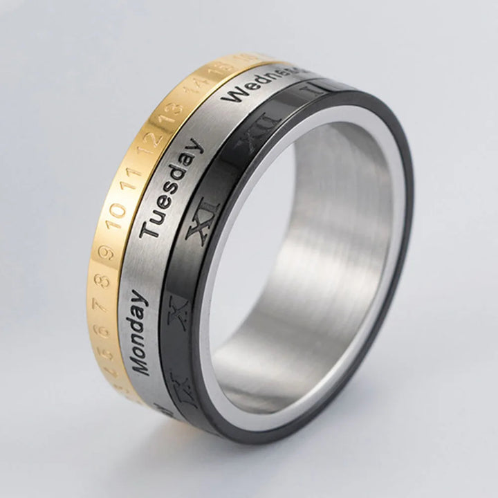 Chronos Calendar Ring