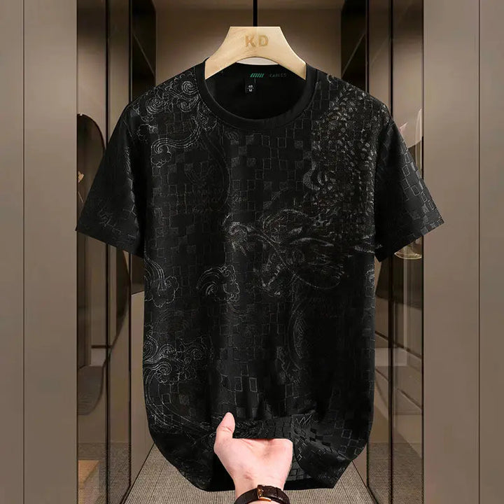 Revenant Grid Silk Tee