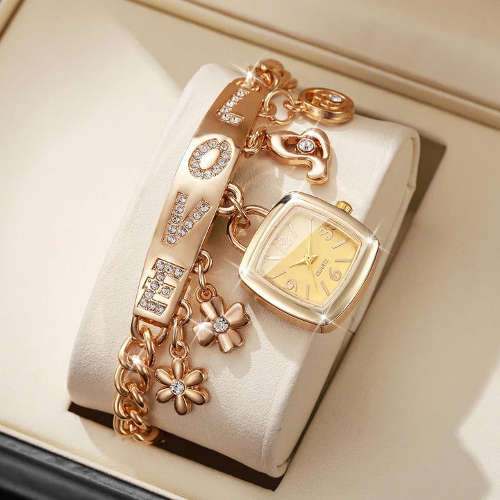Love Charm Bracelet Watch