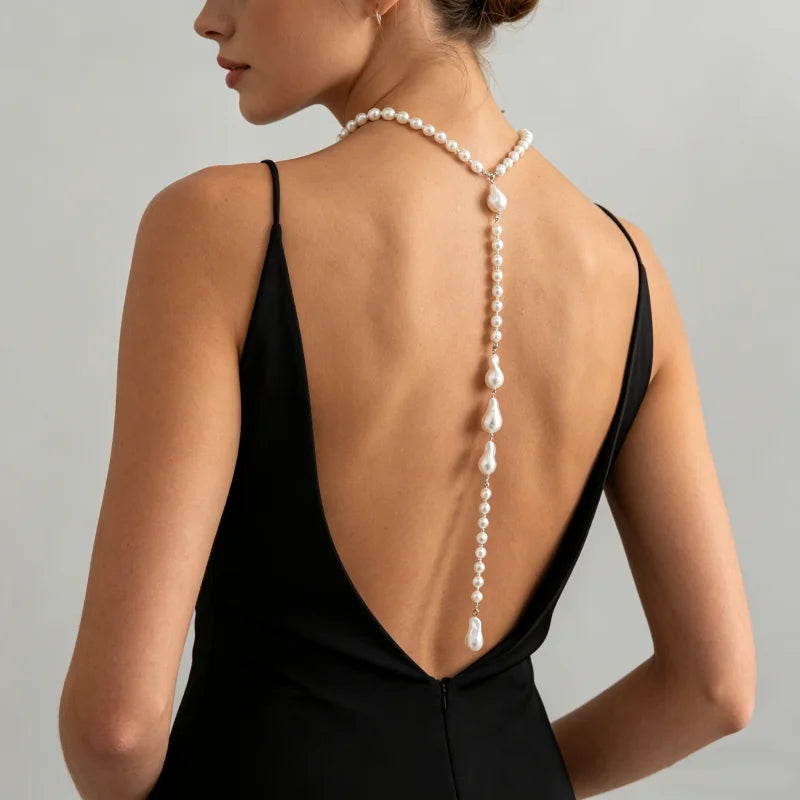 Ivoire Pearl Body Chain