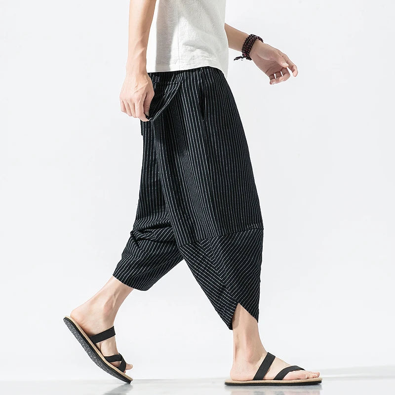 Zen Stripe Harem Pant