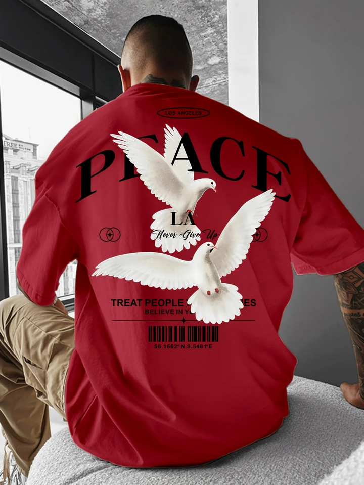 Peace Society Oversized Tee