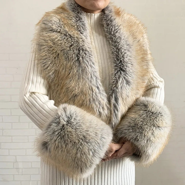 St. Clair Faux Fur Set