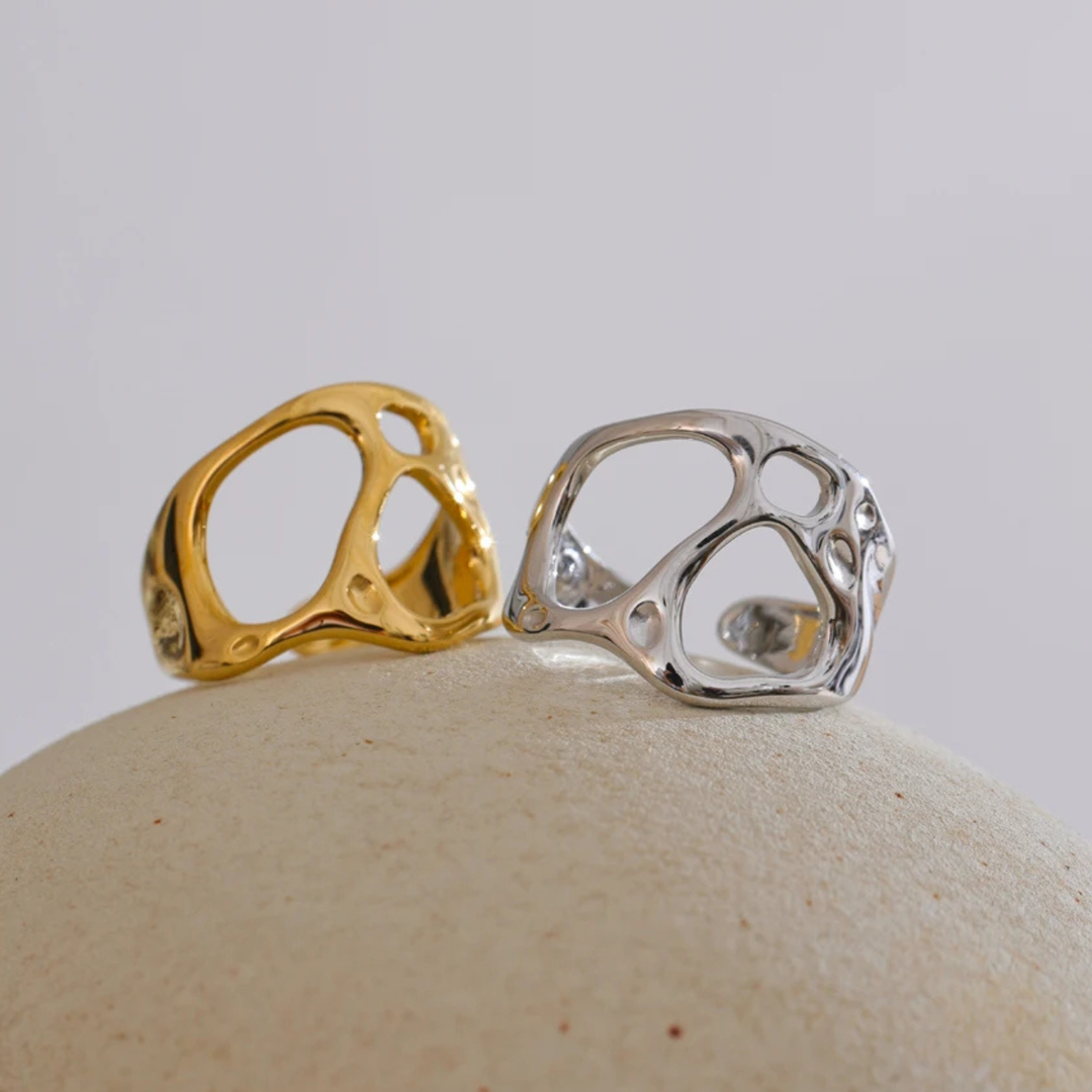 Fluid Abstract Ring