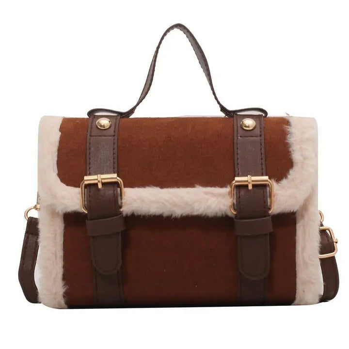 Alpine Shearling Crossbody Bag