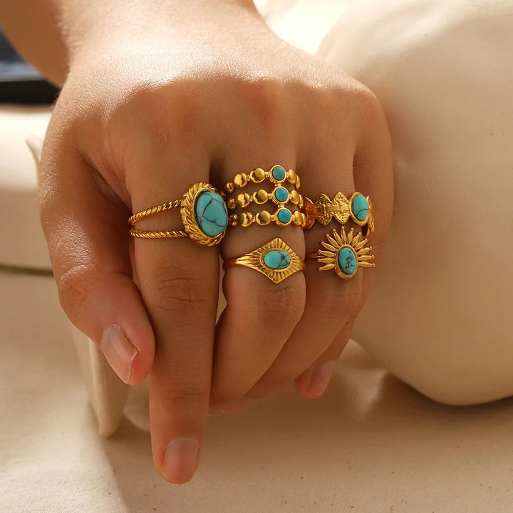 Helios Cabochon Ring