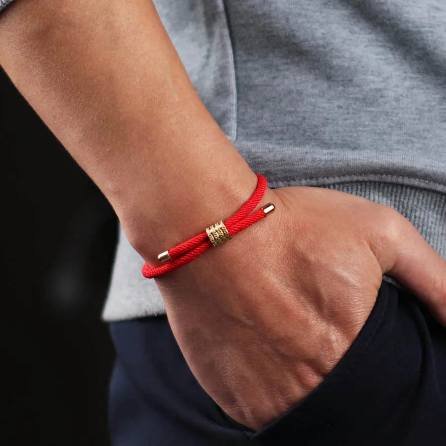 Slate Rope Bracelet