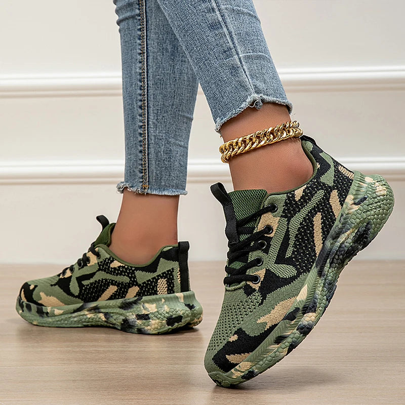 Terrain Camo Sneakers
