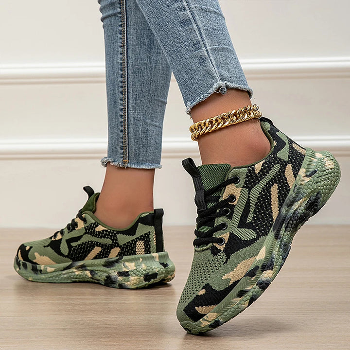 Terrain Camo Sneakers