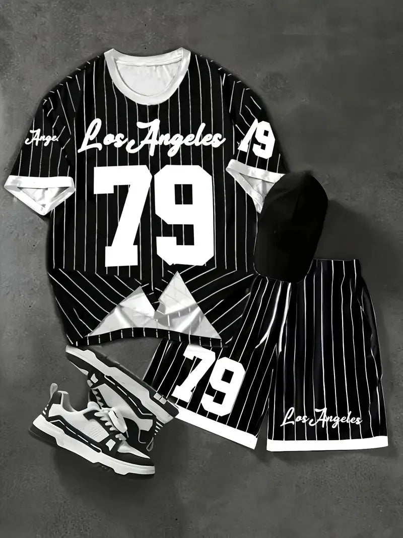 District 79' Pinstripe Set