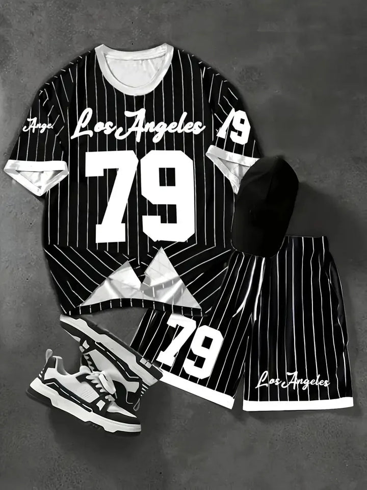 District 79' Pinstripe Set