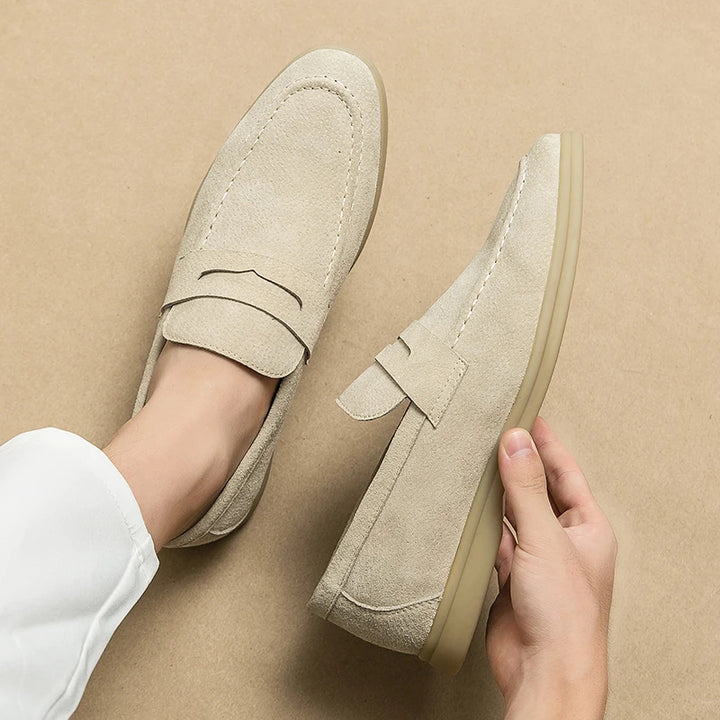 Sterling Suede Penny Loafer