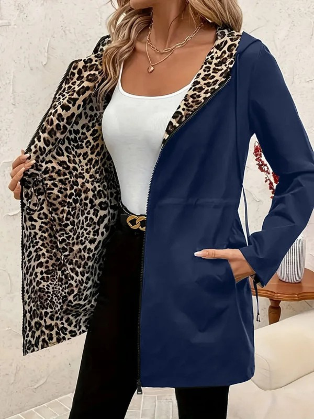 Panthera Reversible Hooded Jacket
