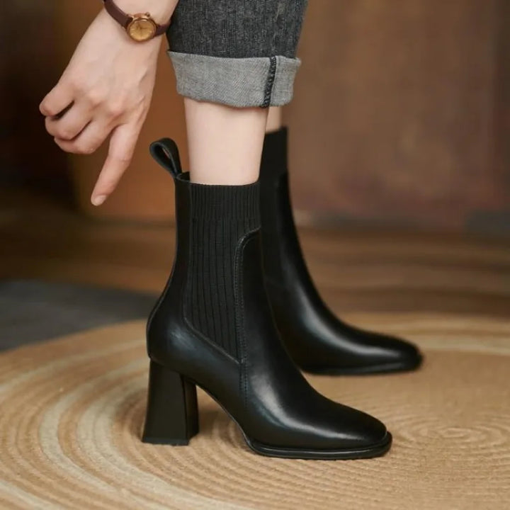 Zera Leather Ankle Boot