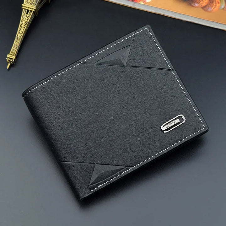 Helix Signature Leather Wallet