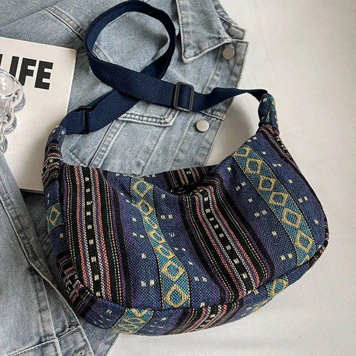 La Boheme Patterned Crossbody Bag