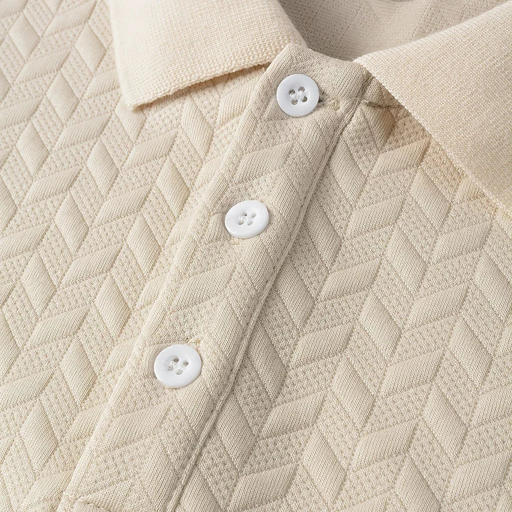 Jaxon Jacquard Polo