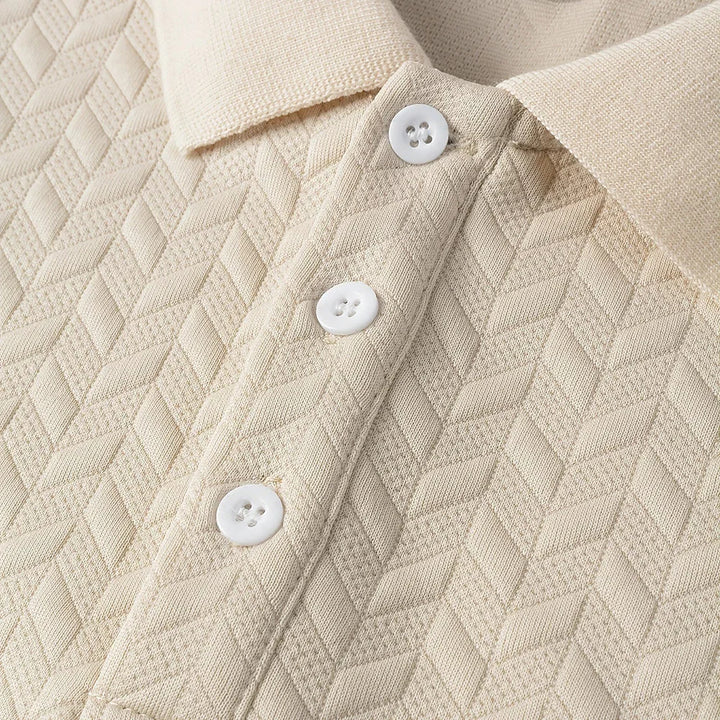 Jaxon Jacquard Polo