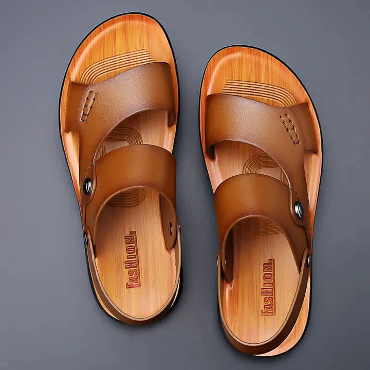 Driftwood Leather Sandal