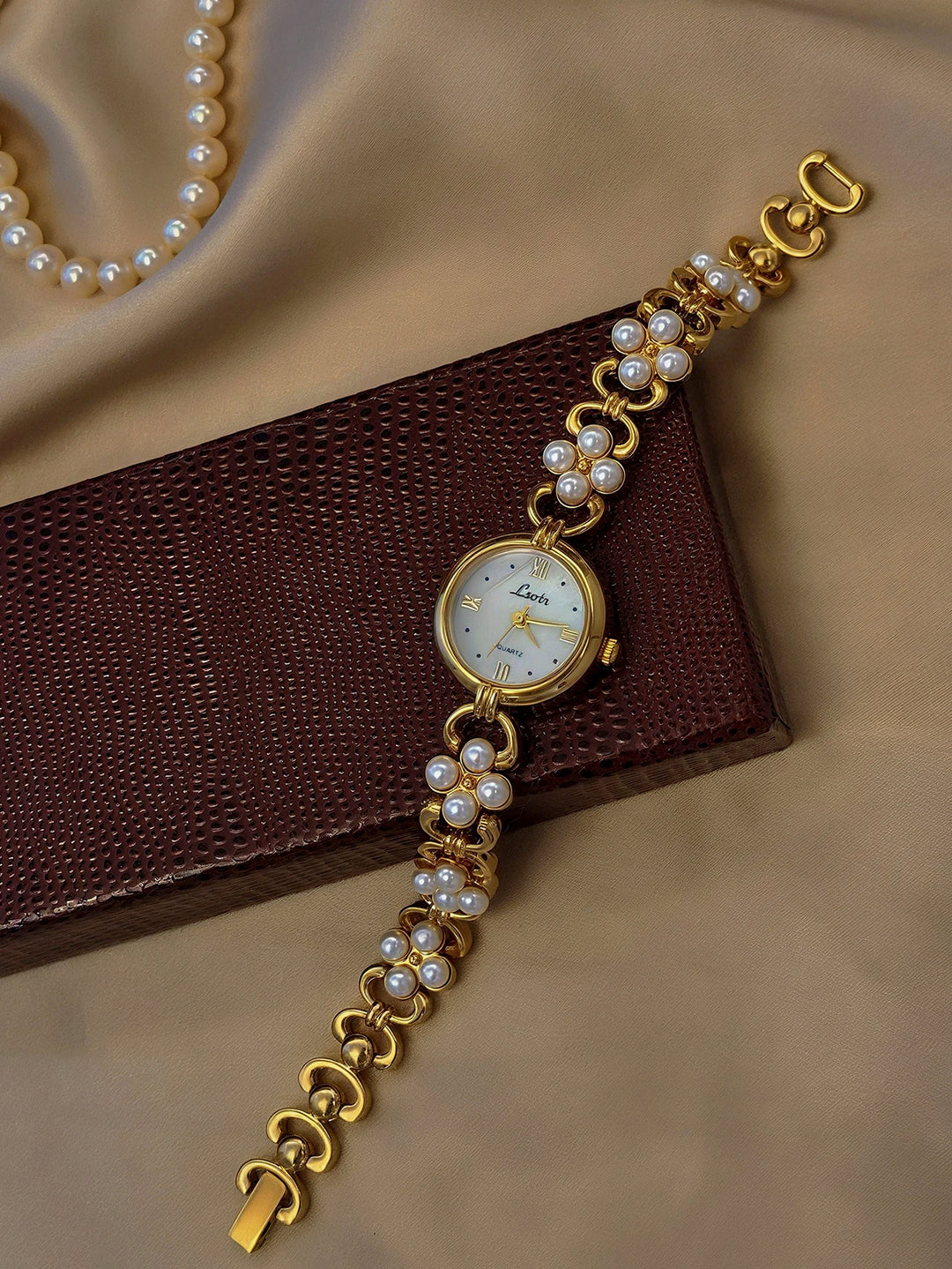 Florence Pearl Bracelet Watch