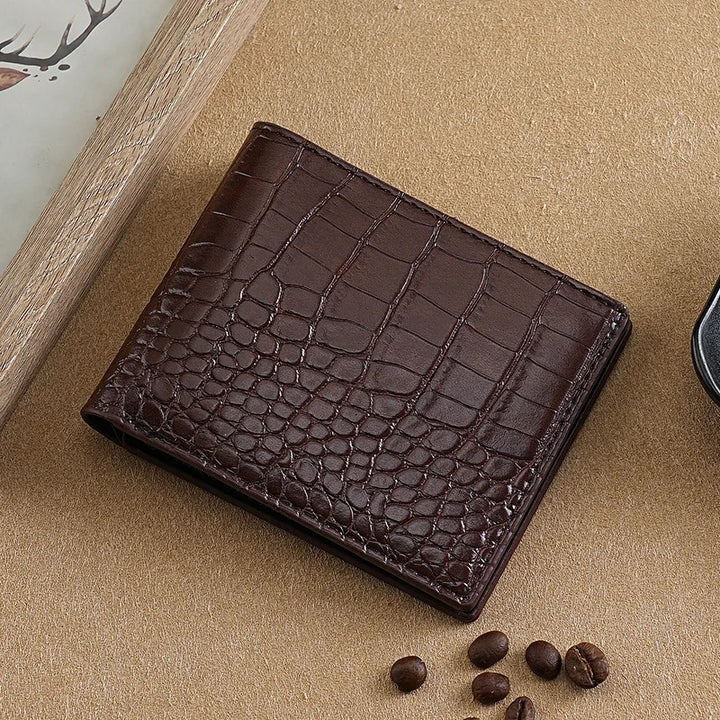Marquess Croc Leather Wallet