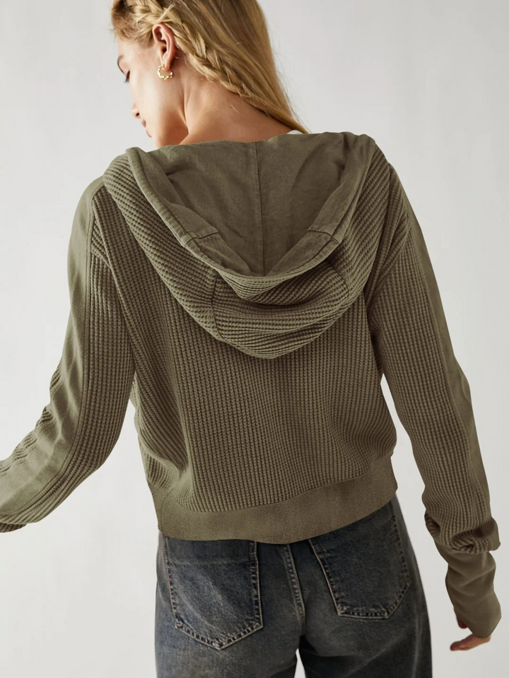 Marlow Waffle Knit Jacket