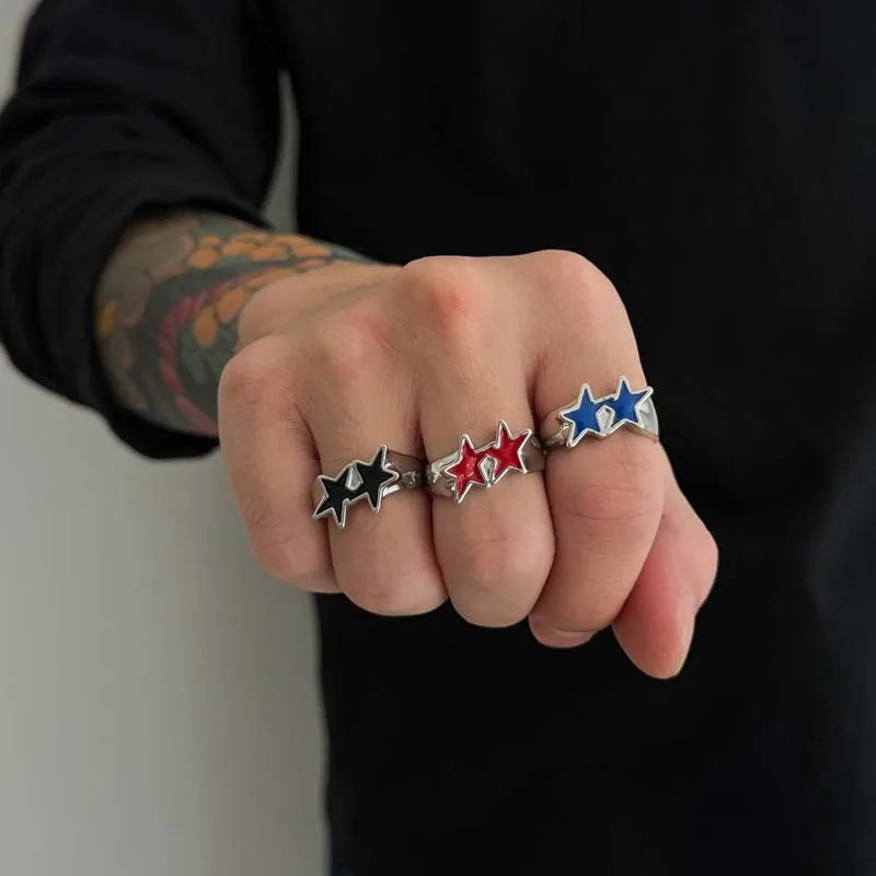Astro Twin-Star Ring